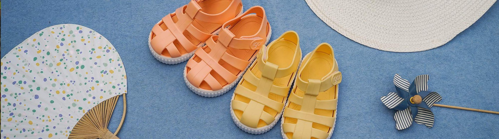 Sandales de plage en plastique pour Fille