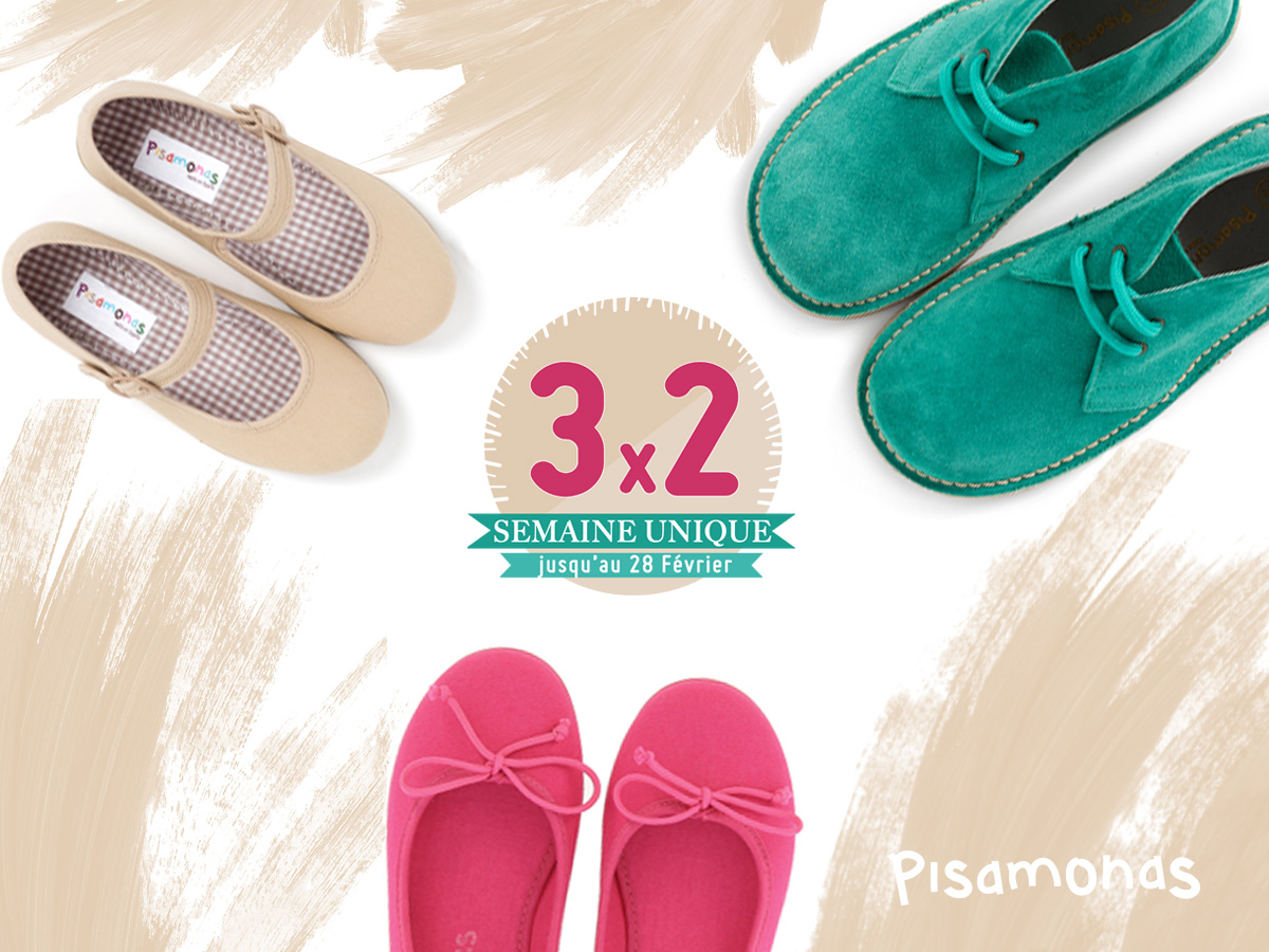 Promotion 3x2 Pisamonas Offre 3x2 Pisamonas